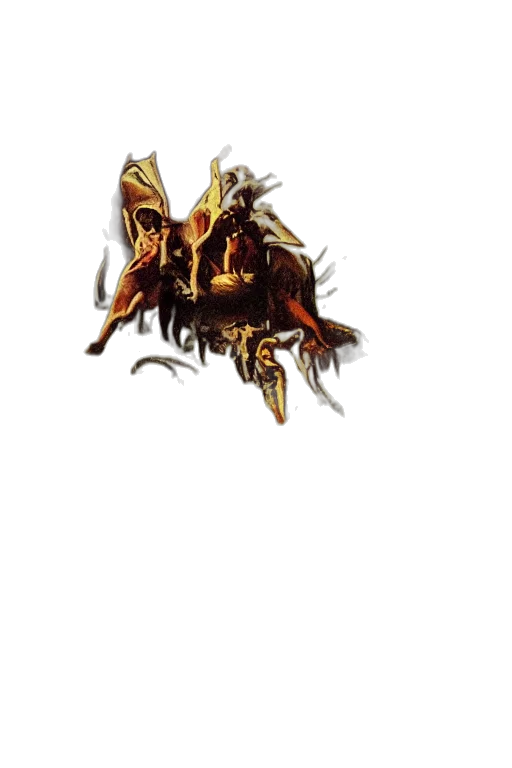 dragon, mask, crown, creature transparent PNG cut-out