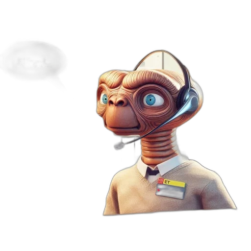 staff, robot, mask, creature transparent PNG cut-out