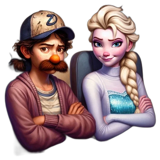 fantasy art, pixel art, cartoon, concept art transparent PNG cut-out