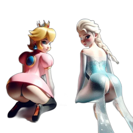 dress, crown, concept art, watercolor transparent PNG cut-out