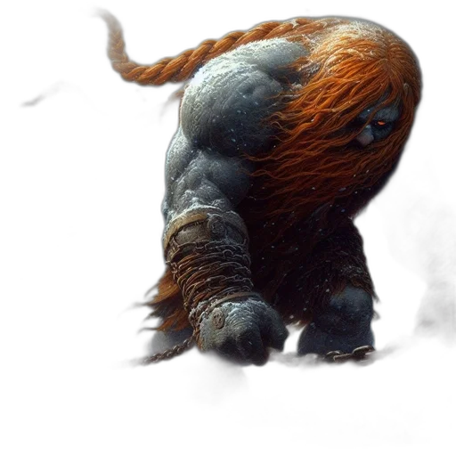 creature, animal, dragon, hair transparent PNG cut-out
