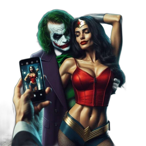 comic book art, concept art, fantasy art, cartoon transparent PNG cut-out