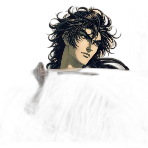 hair, face, mask, watercolor transparent PNG cut-out