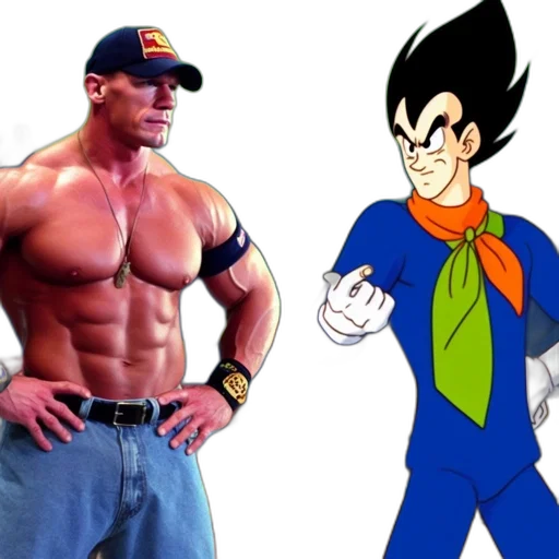 cartoon, concept art, comic book art, two transparent PNG cut-out