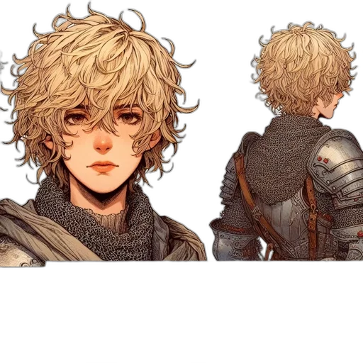 hair, face, concept art, fantasy art transparent PNG cut-out