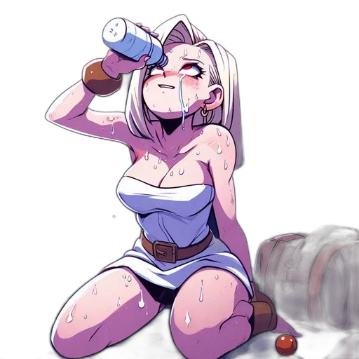 food, bottle, robot, concept art transparent PNG cut-out