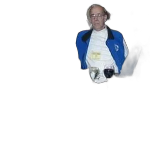 jacket, staff, robot, creature transparent PNG cut-out