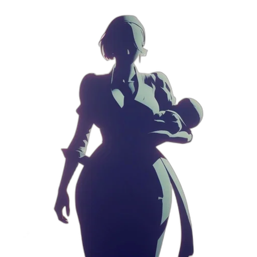 dress, staff, robot, weapon transparent PNG cut-out
