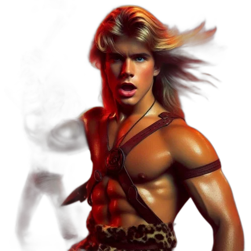 sword, fantasy art, photorealistic, comic book art transparent PNG cut-out