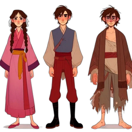 concept art, fantasy art, pixel art, cartoon transparent PNG cut-out