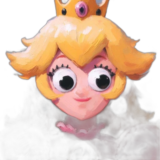 crown, mask, face, creature transparent PNG cut-out