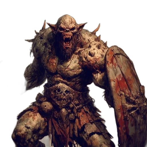 creature, staff, face, animal transparent PNG cut-out
