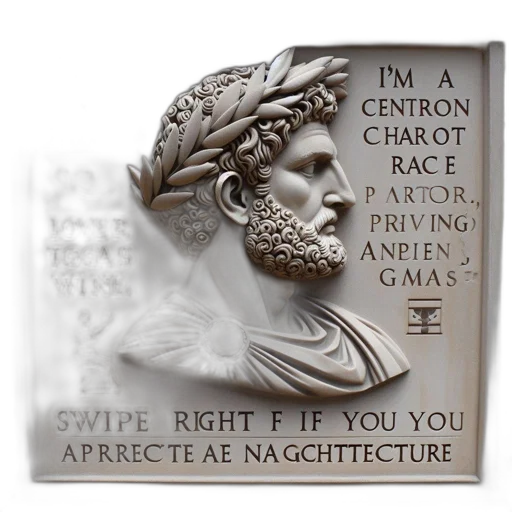 face, vaporwave, stone, marble transparent PNG cut-out