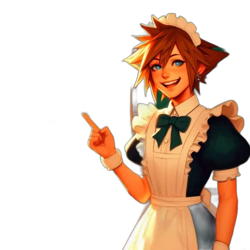 staff, dress, concept art, pixel art transparent PNG cut-out