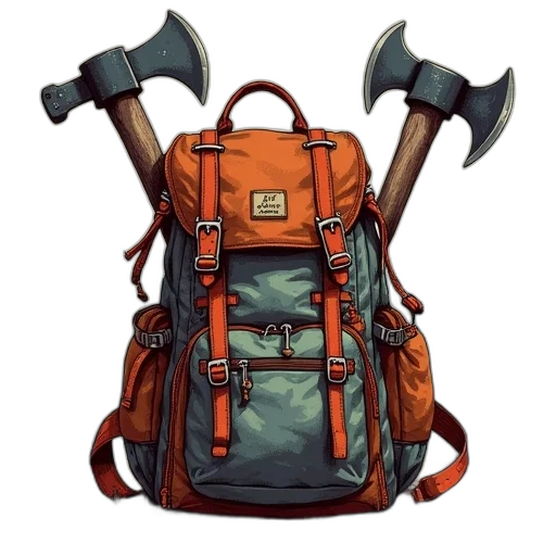 weapon, staff, concept art, 3d render transparent PNG cut-out