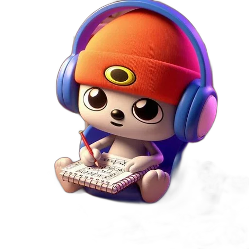 robot, staff, animal, hat transparent PNG cut-out