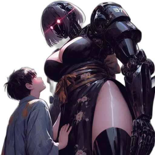 robot, weapon, dress, sword transparent PNG cut-out