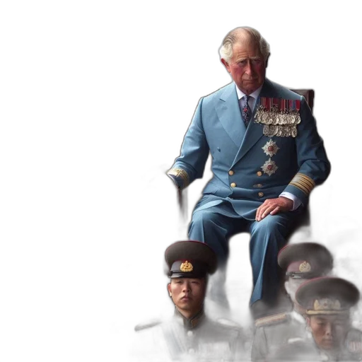 crown, staff, jacket, concept art transparent PNG cut-out
