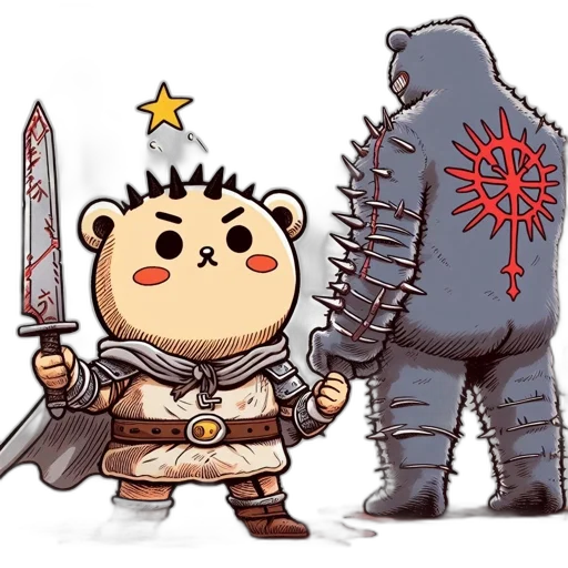 weapon, sword, staff, concept art transparent PNG cut-out