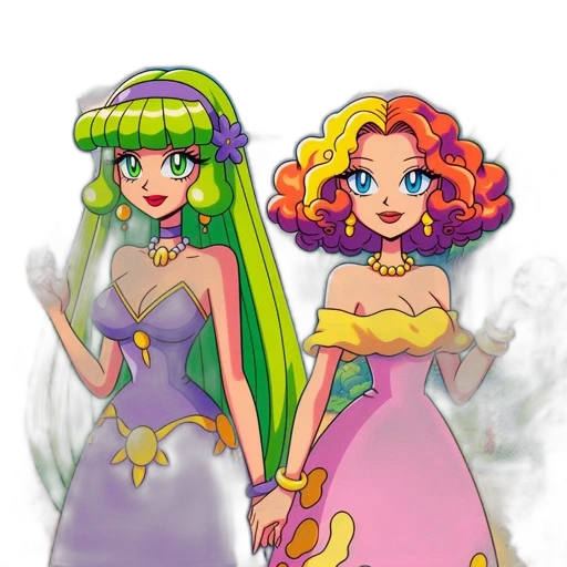 dress, crown, jewelry, concept art transparent PNG cut-out