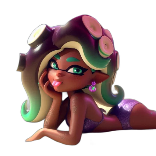 dress, hair, weapon, concept art transparent PNG cut-out