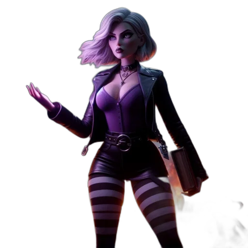 jacket, staff, concept art, comic book art transparent PNG cut-out