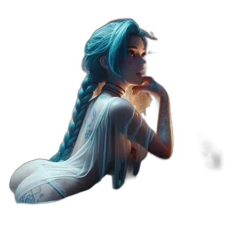 dress, mask, concept art, fantasy art transparent PNG cut-out