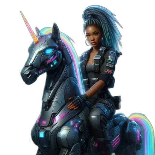 concept art, cyberpunk, fantasy art, vaporwave transparent PNG cut-out