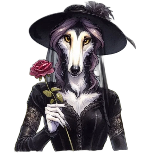 mask, animal, staff, flower transparent PNG cut-out