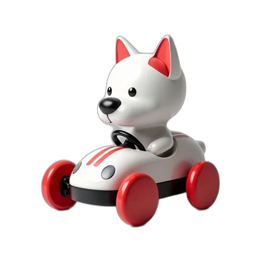 car, robot, animal, 3d render transparent PNG cut-out