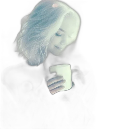 face, hair, dress, mask transparent PNG cut-out