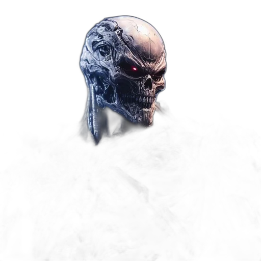 mask, face, robot, creature transparent PNG cut-out