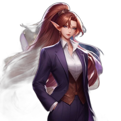 staff, concept art, anime, fantasy art transparent PNG cut-out