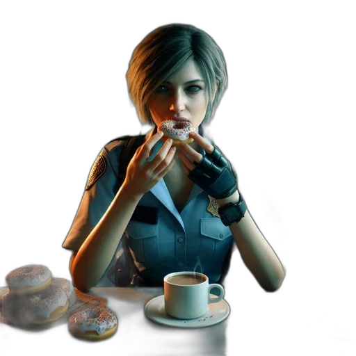 food, weapon, concept art, 3d render transparent PNG cut-out