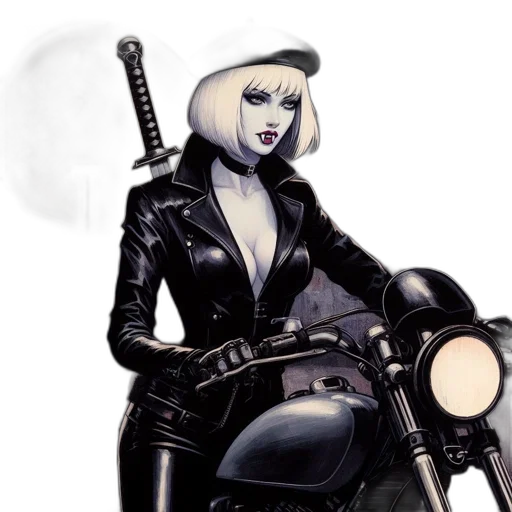 comic book art, concept art, cartoon, fantasy art transparent PNG cut-out