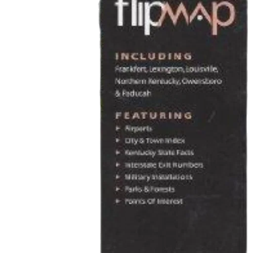 flip, map, cover, features transparent PNG cut-out