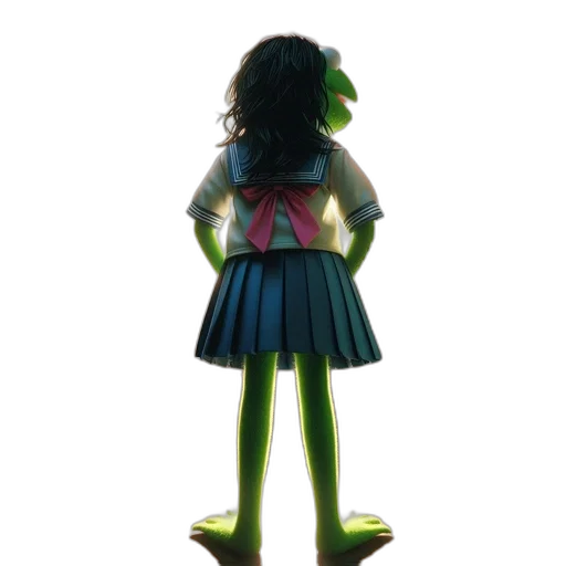 dress, jacket, robot, creature transparent PNG cut-out