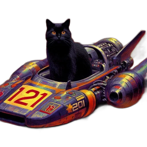 weapon, car, animal, robot transparent PNG cut-out