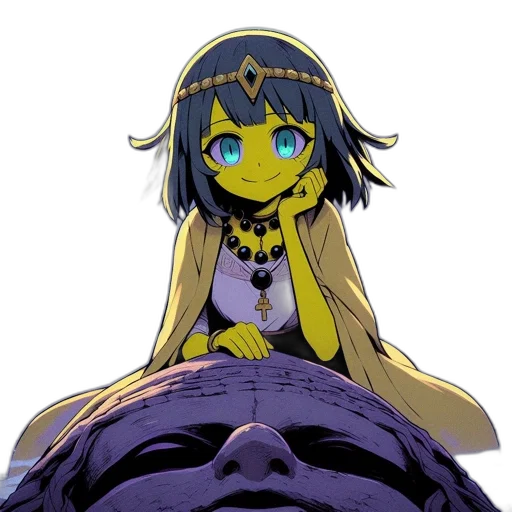 crown, dress, creature, mask transparent PNG cut-out