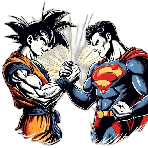 comic book art, concept art, cartoon, fantasy art transparent PNG cut-out