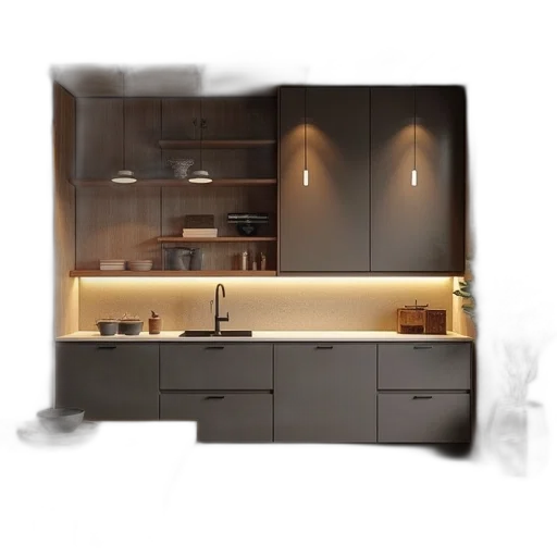 furniture, 3d render, photorealistic, concept art transparent PNG cut-out