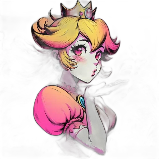crown, staff, face, mask transparent PNG cut-out