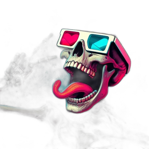 mask, face, concept art, 3d render transparent PNG cut-out