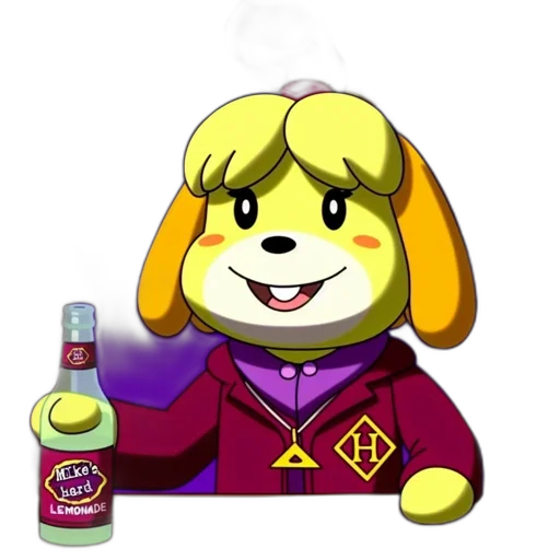 staff, crown, bottle, animal transparent PNG cut-out