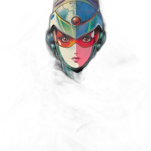 mask, face, robot, crown transparent PNG cut-out