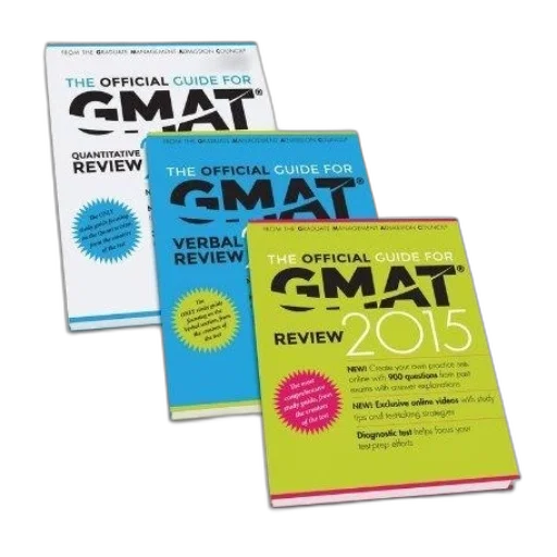 three, books, titled, official transparent PNG cut-out