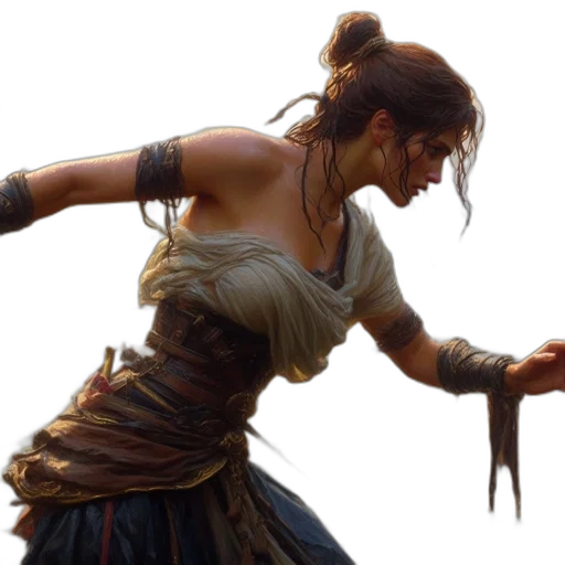 dress, concept art, fantasy art, photorealistic transparent PNG cut-out