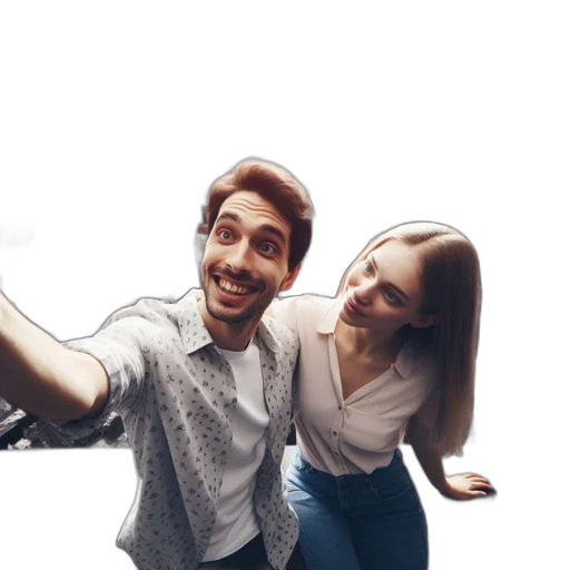 staff, face, hair, robot transparent PNG cut-out