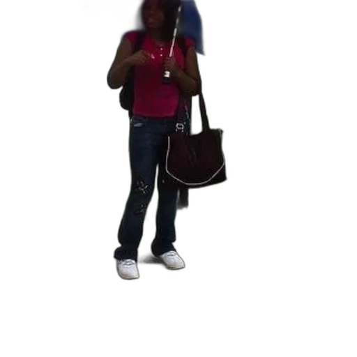 staff, jacket, umbrella, hat transparent PNG cut-out