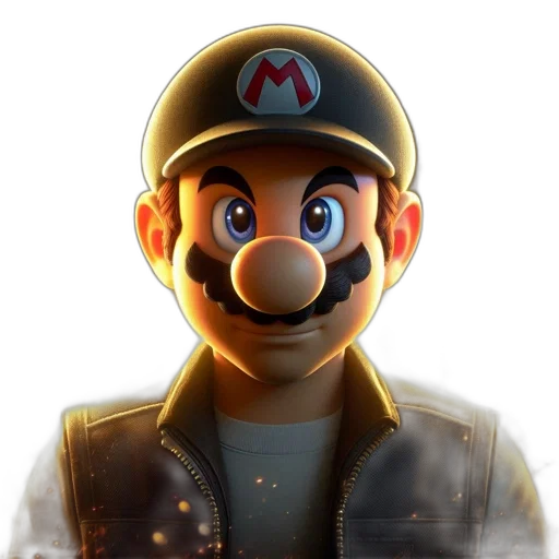 mask, face, hat, 3d render transparent PNG cut-out